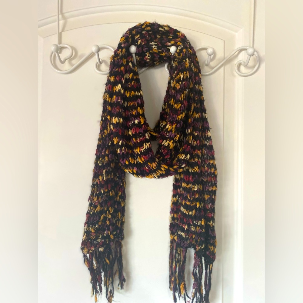 Zazou Luxe Black Confetti Scarf